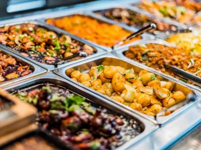 Asian Buffet Spread