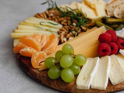 Cheese & Fruit Charcuterie Board