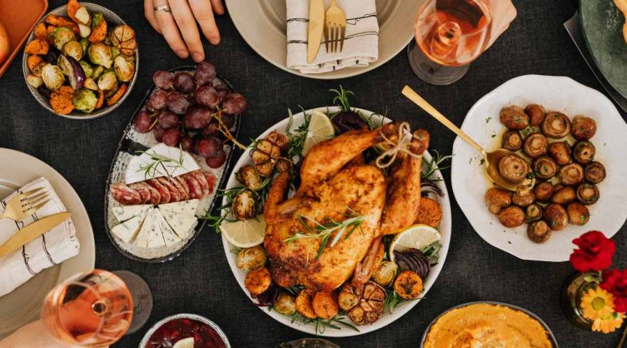 Classic Roast Turkey Dinner