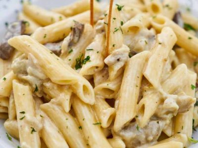 Creamy Mushroom Penne