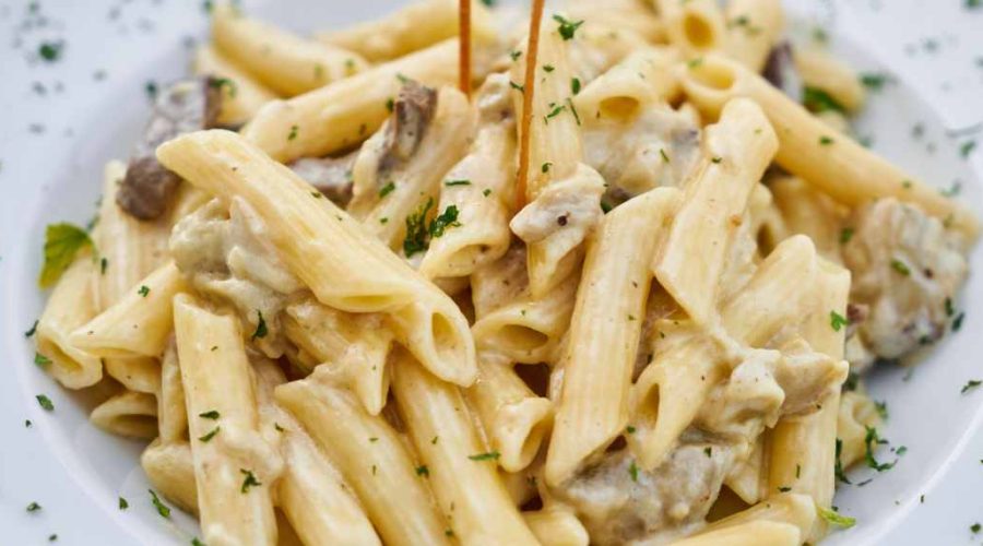 Creamy Mushroom Penne