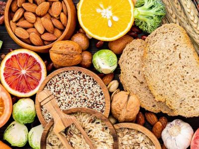 Healthy Grain & Nut Platter