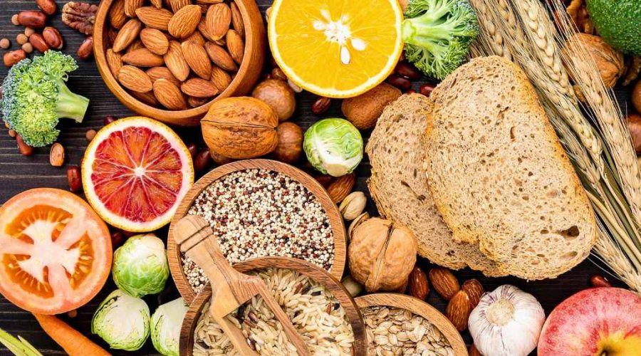 Healthy Grain & Nut Platter