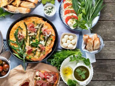Italian Frittata Brunch Spread