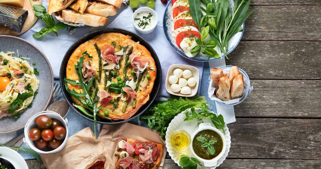 Italian Frittata Brunch Spread