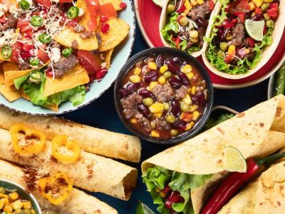 Mexican Taco & Nacho Feast