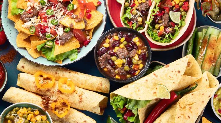 Mexican Taco & Nacho Feast